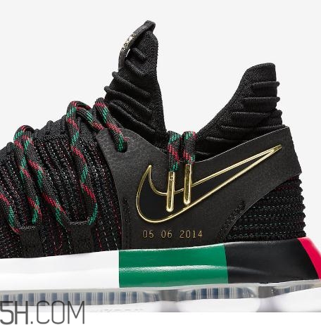 nike kd 10 bhm黑人月配色發(fā)售時間_實物怎么樣？