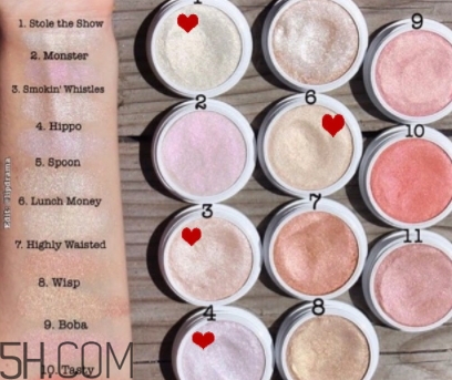 2018高光粉哪個(gè)牌子好？七款人氣高光大比拼