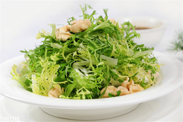 涼拌苦菊怎么做不苦？涼拌苦菊可以減肥排毒