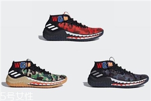 bape與adidas dame 4聯(lián)名有哪幾款_多少錢？