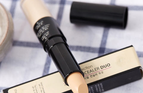 the saem得鮮雙頭遮瑕筆遮瑕棒怎么用？