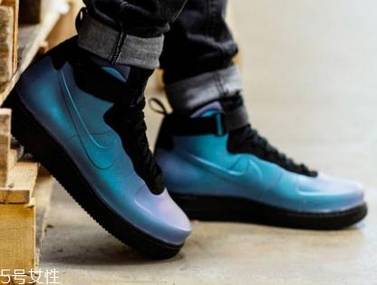 nike air force 1 foamposite噴泡af1上腳效果怎么樣？
