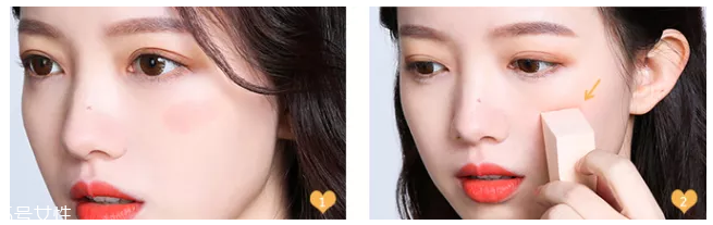 腮紅怎么涂才能避免成為福娃？這些方法要記牢