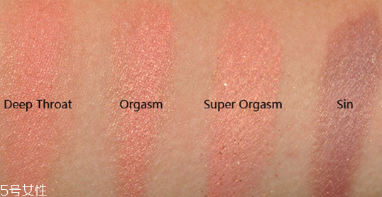 nars腮紅哪個色系顯白？nars腮紅全試色