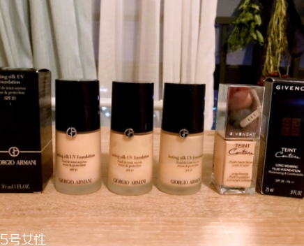紀(jì)梵希和阿瑪尼粉底液哪個(gè)好？