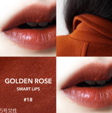 Golden Rose唇膏筆#18試色 暖暖的焦糖瑪奇朵 Golden Rose唇膏筆#18試色 暖暖的焦糖瑪奇朵