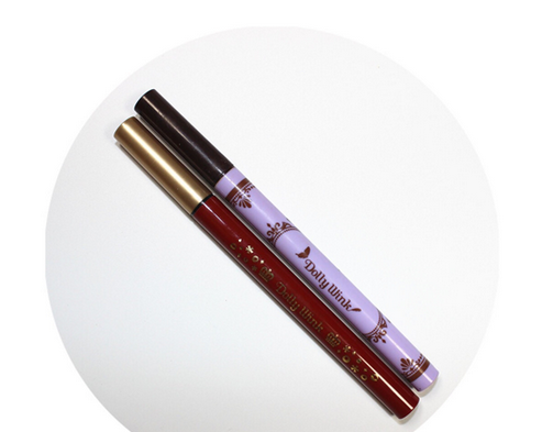 眼線液哪個牌子好用不暈染？眼角下垂畫眼線圖解 