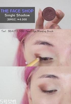 南瓜色眼影怎么畫？南瓜色眼妝畫法教程