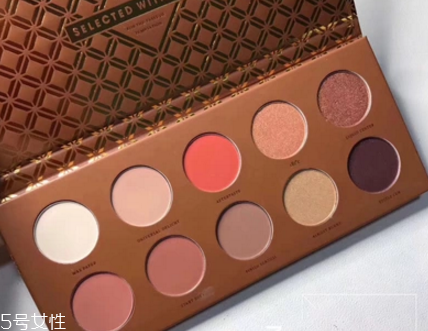 zoeva眼影多少錢？zoeva queens guard眼影盤試色