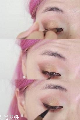 南瓜色眼影怎么畫？南瓜色眼妝畫法教程