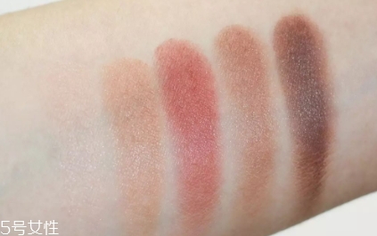 canmake五色啞光眼影03試色 新晉網(wǎng)紅勃艮第色盤(pán)