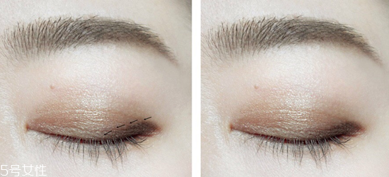 如何化妝使眼睛變大？落日線放大雙眼