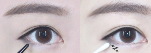 眼線膠筆怎么畫內(nèi)眼線？內(nèi)眼線四部曲圖解