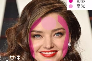 高光怎么打好看？圓臉注重拉長臉型