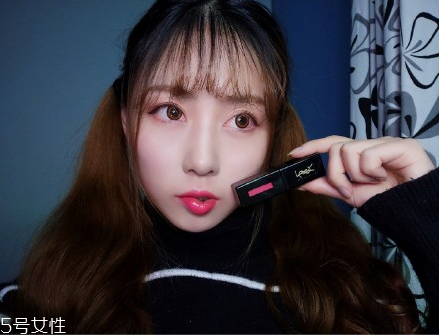 ysl圣羅蘭黑管唇釉哪個顏色好看？持久度加分