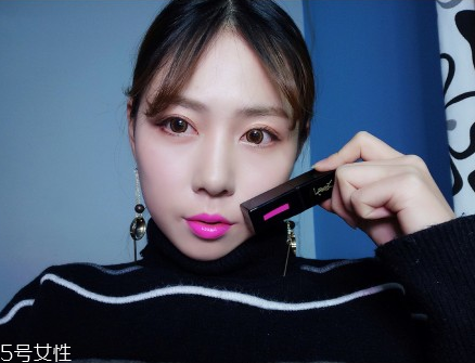 ysl圣羅蘭黑管唇釉哪個顏色好看？持久度加分