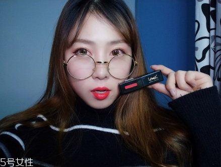 ysl圣羅蘭黑管唇釉哪個顏色好看？持久度加分