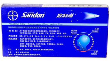 散利痛是感冒藥嗎？散利痛可止痛