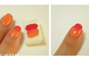 漸變指甲怎么配色？溫暖配色教程