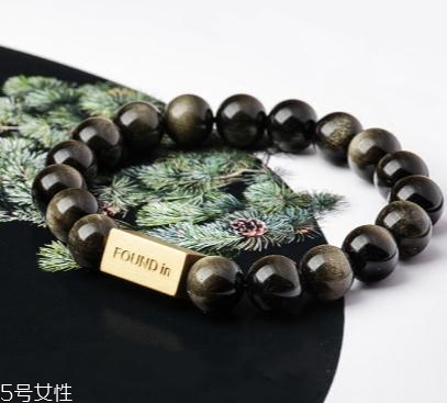 金曜石手鏈戴哪只手？金曜石手鏈這樣戴