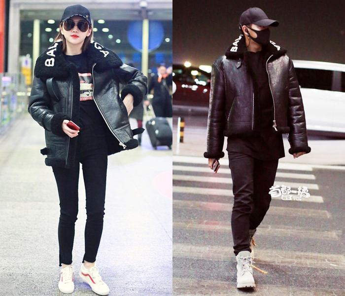 毛領皮衣搭配女款圖片 帥到?jīng)]朋友