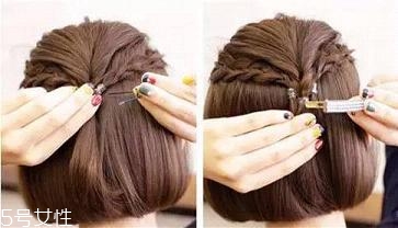 短發(fā)怎么做新娘造型？編發(fā)好看又簡(jiǎn)單