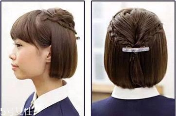 短發(fā)怎么做新娘造型？編發(fā)好看又簡(jiǎn)單