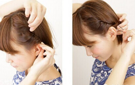 短發(fā)怎么做新娘造型？編發(fā)好看又簡(jiǎn)單
