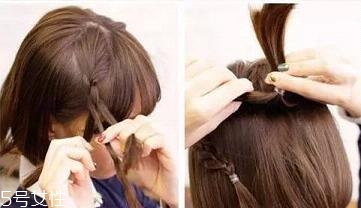 短發(fā)怎么做新娘造型？編發(fā)好看又簡(jiǎn)單