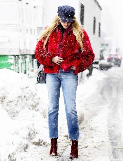 皮草下身搭配什么好看？這個(gè)冬天不怕冷