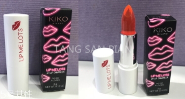 kiko2018情人節(jié)限量心形口紅色號試色 kiko2018情人節(jié)限量心形口紅色號試色