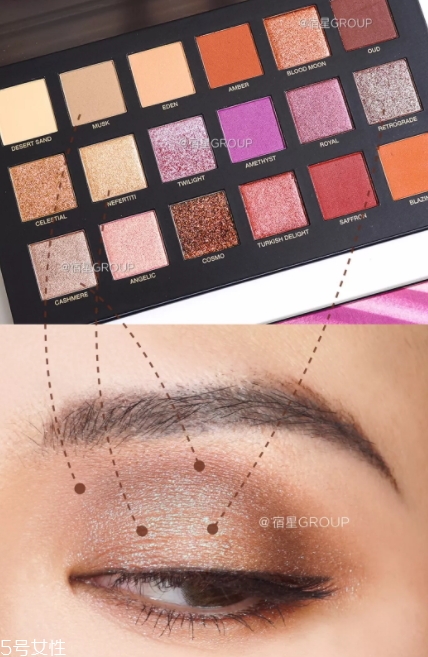 huda beauty沙漠盤(pán)怎么畫(huà)？油管大神一步步示范