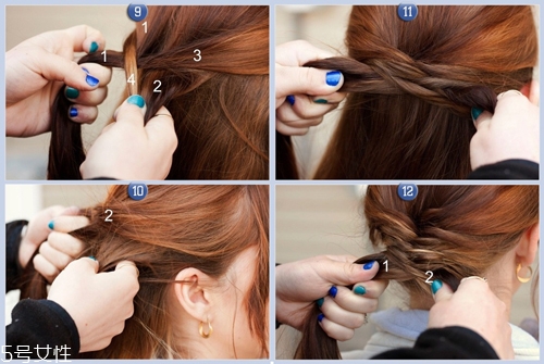 冬天戴帽子怎么扎頭發(fā)好？法式魚骨辮編發(fā)很特別