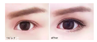 眼睛小怎么變大？畫(huà)一個(gè)臥蠶立即變大