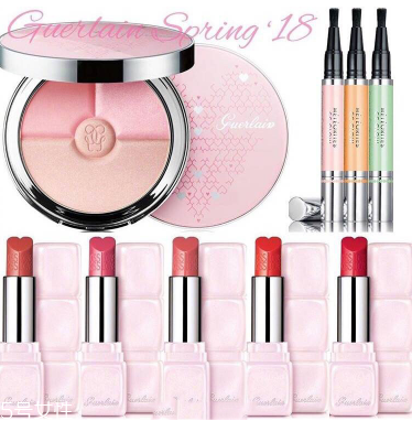 嬌蘭2018春季限量粉殼愛心型口紅色號(hào)試色 嬌蘭愛心型口紅價(jià)格