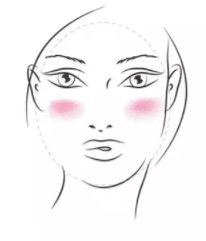 長臉型怎么打腮紅？視覺上縮短臉型