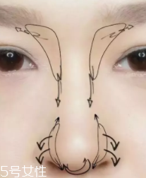 怎么把鼻梁畫高？小白都能駕馭的四步鼻梁修容法