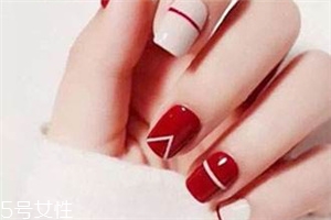 紅色系溫柔ins風(fēng)美甲 氣質(zhì)顯白 紅色系溫柔ins風(fēng)美甲 氣質(zhì)顯白