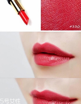 雅詩(shī)蘭黛330和320哪個(gè)好看？?jī)A慕唇膏一見(jiàn)傾心