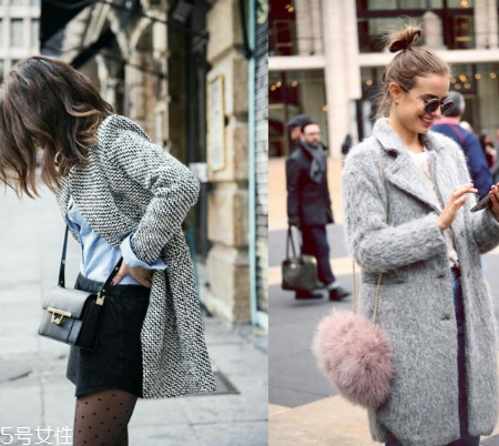 冬天灰色大衣怎么穿？基礎色也能穿出新意