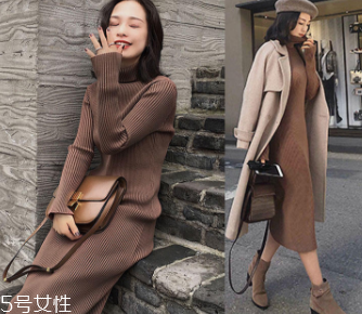長款毛衣怎么搭配外套？六款毛衣連衣裙怎么搭都好看