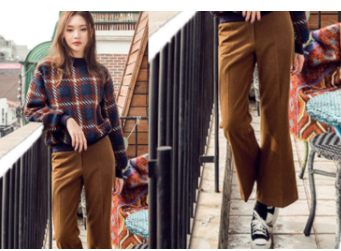 毛呢褲子怎么搭配？盤點毛呢褲子所有褲型搭配