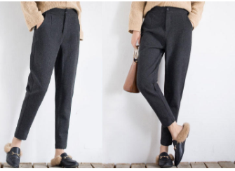 毛呢褲子怎么搭配？盤點毛呢褲子所有褲型搭配