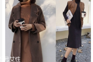 長款毛衣怎么搭配外套？六款毛衣連衣裙怎么搭都好看