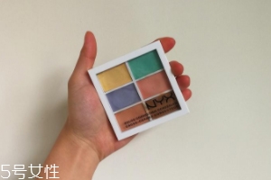 NYX6色遮瑕盤好用嗎？超高遮瑕力