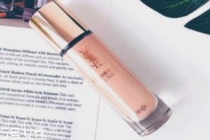 圣羅蘭超模粉底液適合什么皮膚？干皮福音