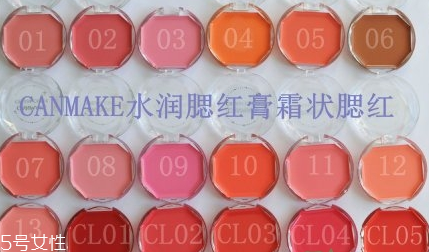 canmake腮紅哪個色號好用 讓你擁有自然好氣色 canmake腮紅哪個色號好用 讓你擁有自然好氣色