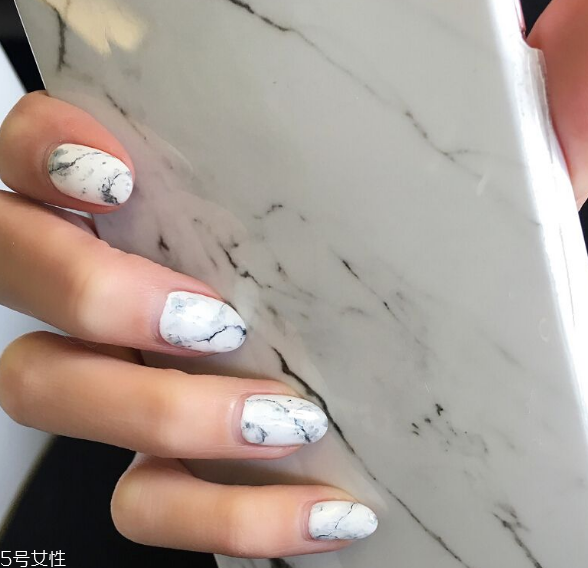 大理石美甲推薦 高級(jí)又有質(zhì)感