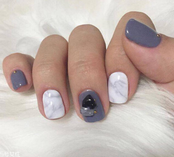大理石美甲推薦 高級(jí)又有質(zhì)感