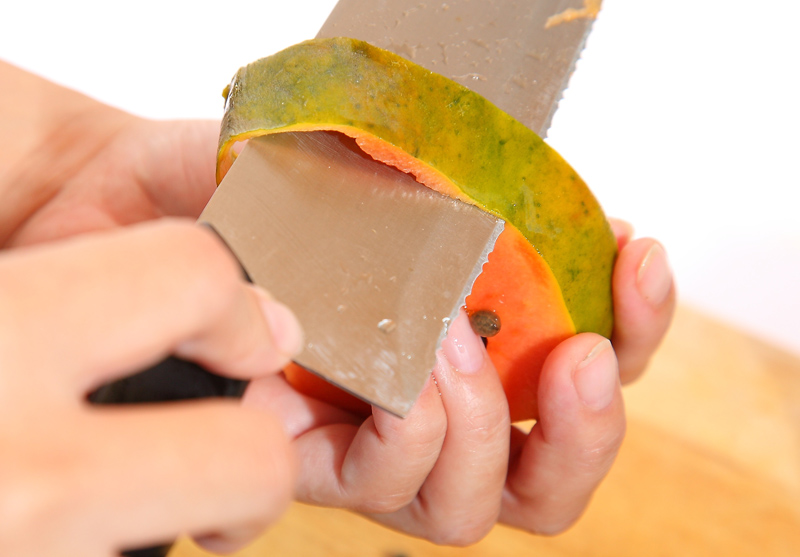 木瓜怎么切圖解 水果這樣切好看 木瓜怎么切圖解 水果這樣切好看